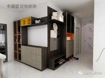 鞋柜+餐边柜2合1组合,颜值&实用一起飞